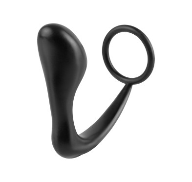 Plug-ASS-GASM COCKRING PLUG BLACK